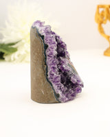 Amethyst Druzy with Stalactite Feature | 13cm | 603g | Protection & Spiritual Insight