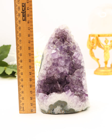 Amethyst Cluster | 14cm | 1231g | Protection • Intuition • Healing