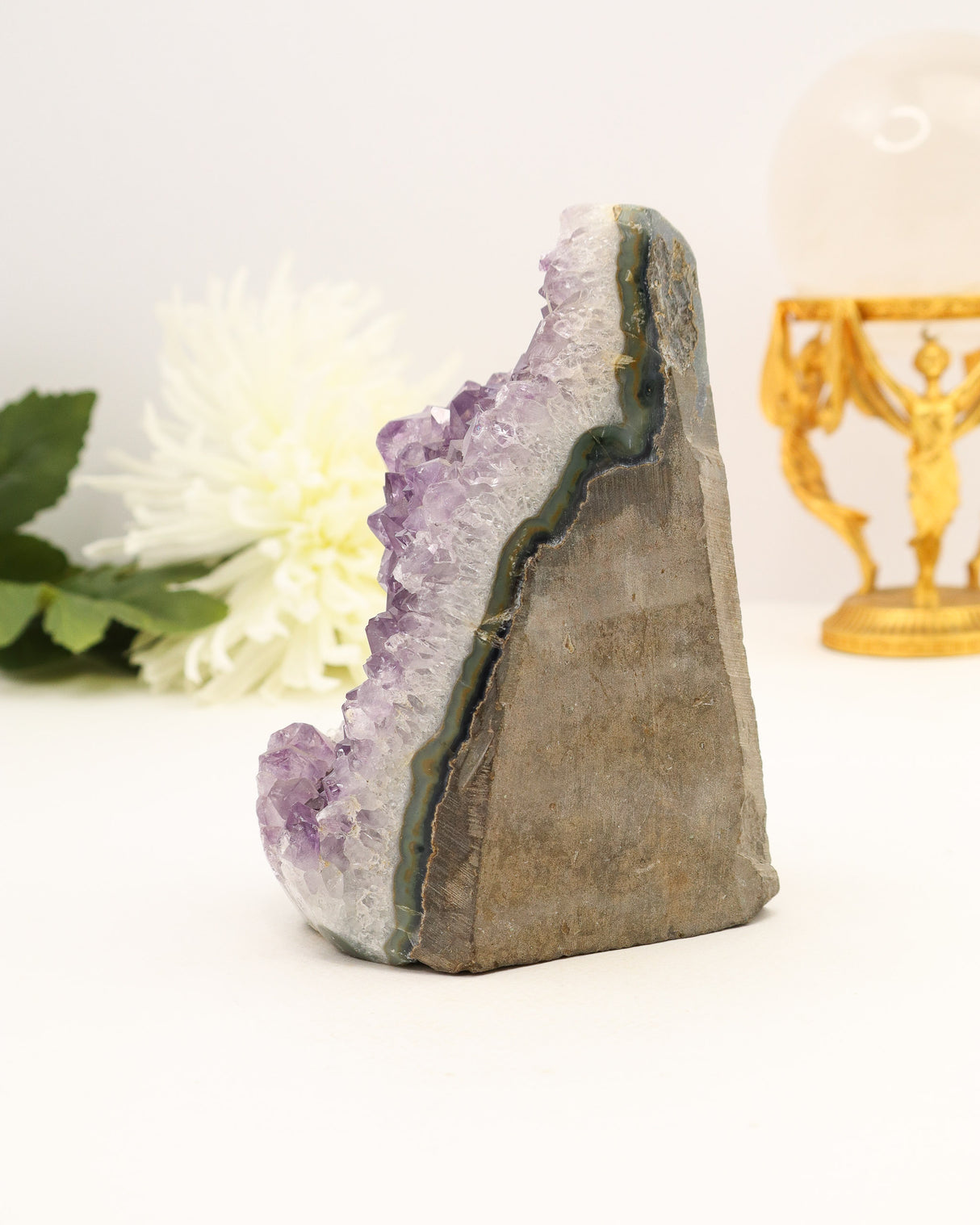 Amethyst Cluster | 14cm | 1231g | Protection • Intuition • Healing