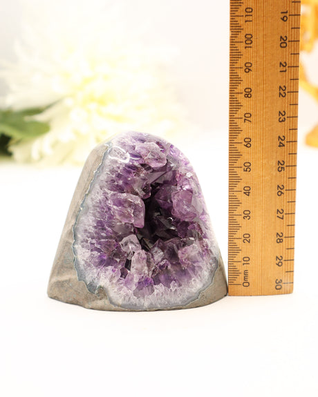 Amethyst Cave Cluster | 8cm | 416g | Protection • Calm • Intuition