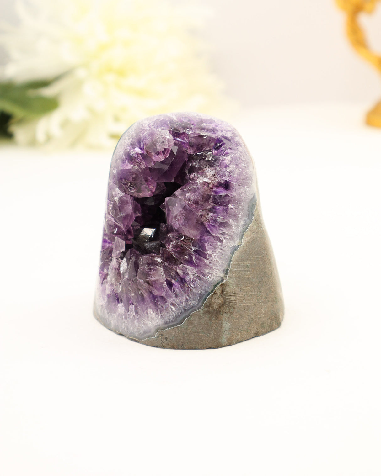 Amethyst Cave Cluster | 8cm | 416g | Protection • Calm • Intuition