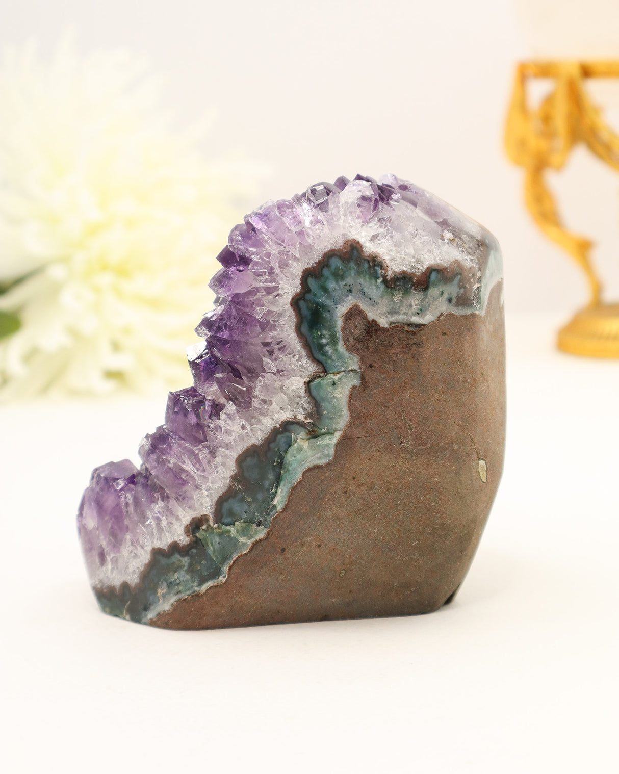 Amethyst Druzy Cave Freeform | 925g | Deep Calm & Spiritual Protection