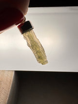 Moldavite Silver Pendant #6 1.46g- Transformation & Protection