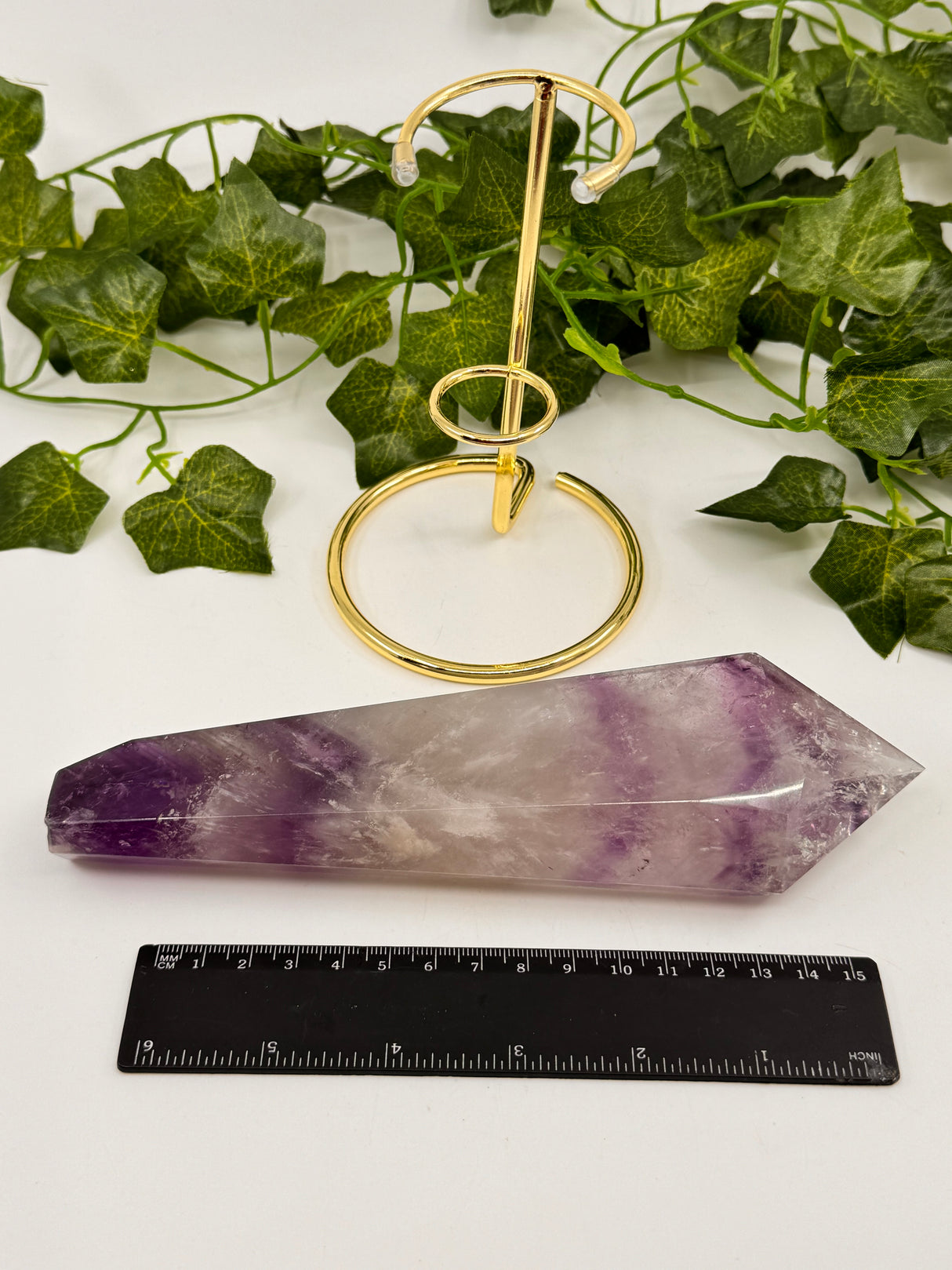 Amethyst Wand 467g – Channel of Divine Calm and Spiritual Insight