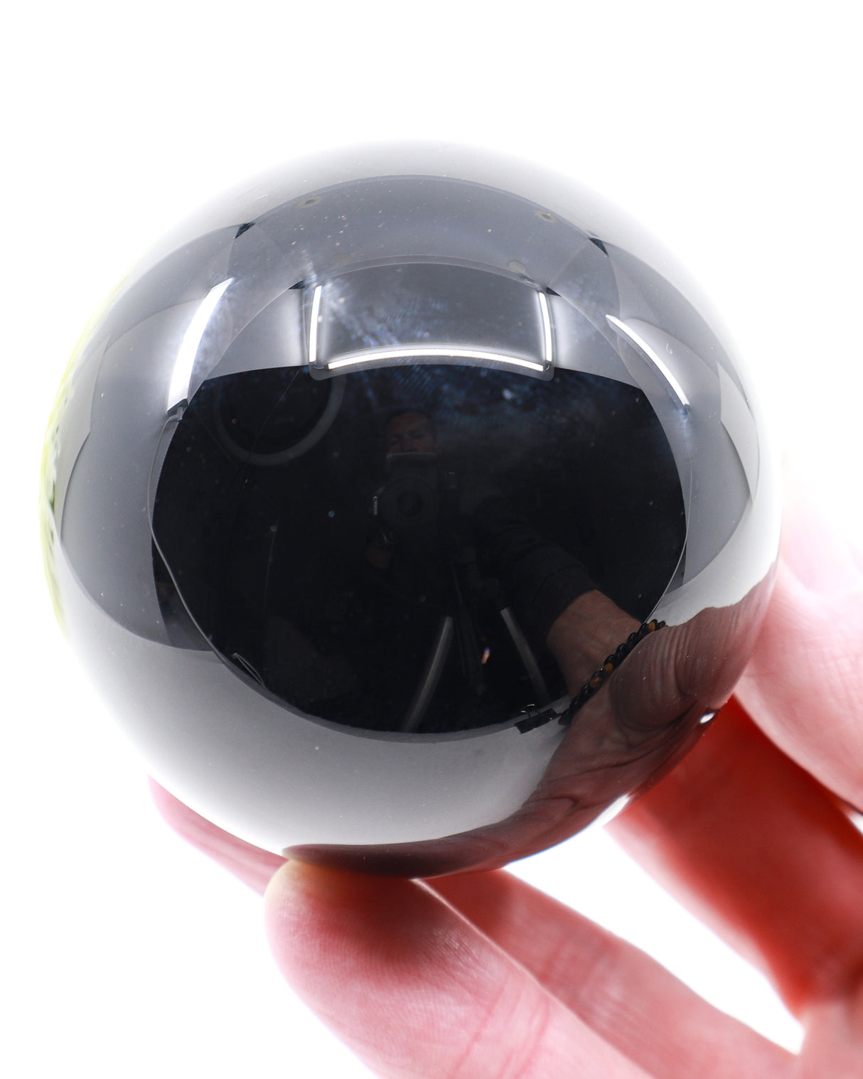 Black Obsidian Sphere 391g - Midnight Guardian 7cm