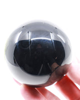 Black Obsidian Sphere 391g - Midnight Guardian 7cm
