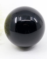 Black Obsidian Sphere 391g - Midnight Guardian 7cm