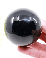 Black Obsidian Sphere 639g - Eternal Sentinel -8cm