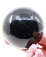 Black Obsidian Sphere 639g - Eternal Sentinel -8cm