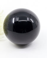 Black Obsidian Sphere 639g - Eternal Sentinel -8cm