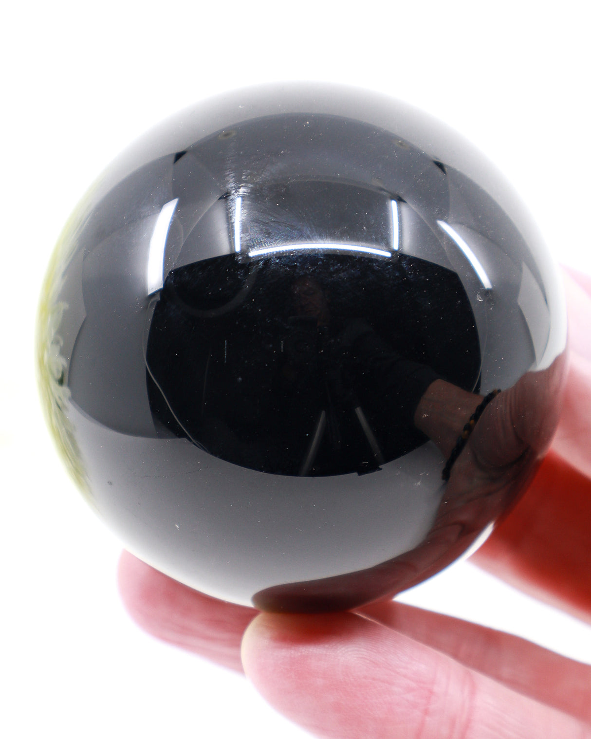Black Obsidian Sphere 342g | Guardian's Mirror | 6.5cm