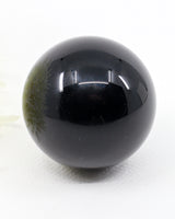 Black Obsidian Sphere 342g | Guardian's Mirror | 6.5cm
