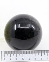 Black Obsidian Sphere 342g | Guardian's Mirror | 6.5cm