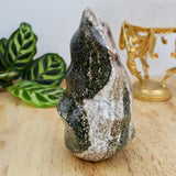 Ocean Jasper Flame – 969g Abundance & Joy Crystal