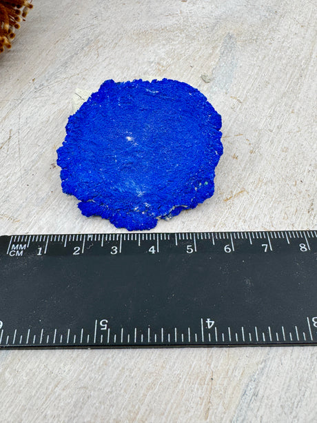 Azurite Sun #8 – 29g (5x5.5x1.2cm) – Rare Australian Mineral for Clarity & Spiritual Vision