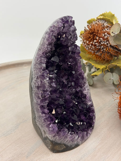 Amethyst Sparkly Cluster | Healing Crystal of Peace & Protection | 1.055Kilo