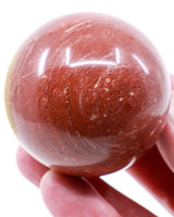 Red Jasper Sphere – The Stone of Strength & Grounding | Approx. 5cm