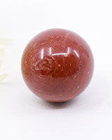 Red Jasper Sphere – The Stone of Strength & Grounding | Approx. 5cm
