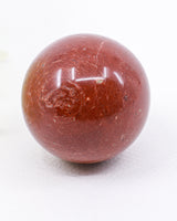 Red Jasper Sphere – The Stone of Strength & Grounding | Approx. 5cm