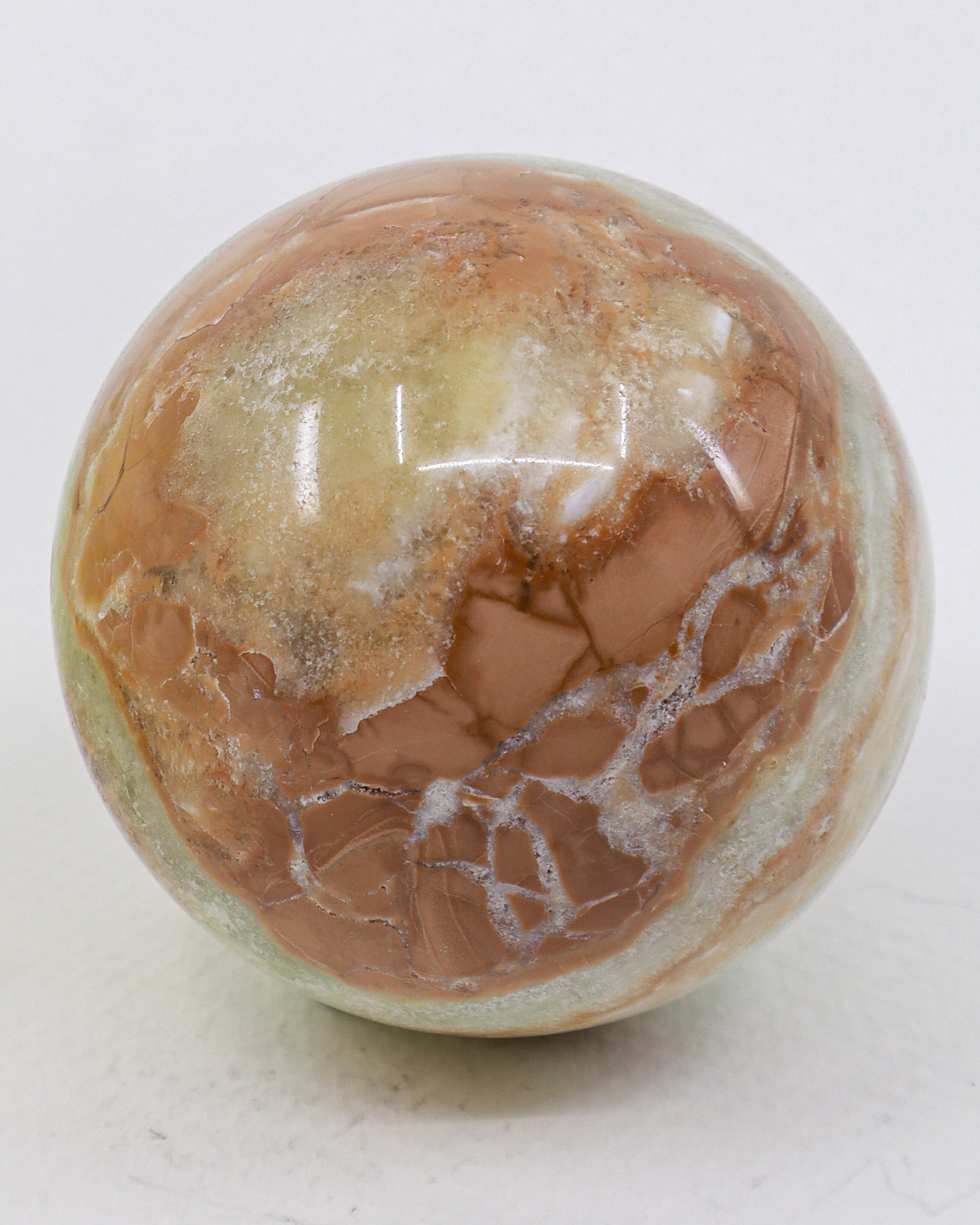 Caribbean Calcite Sphere – Ocean Dreaming | 443g