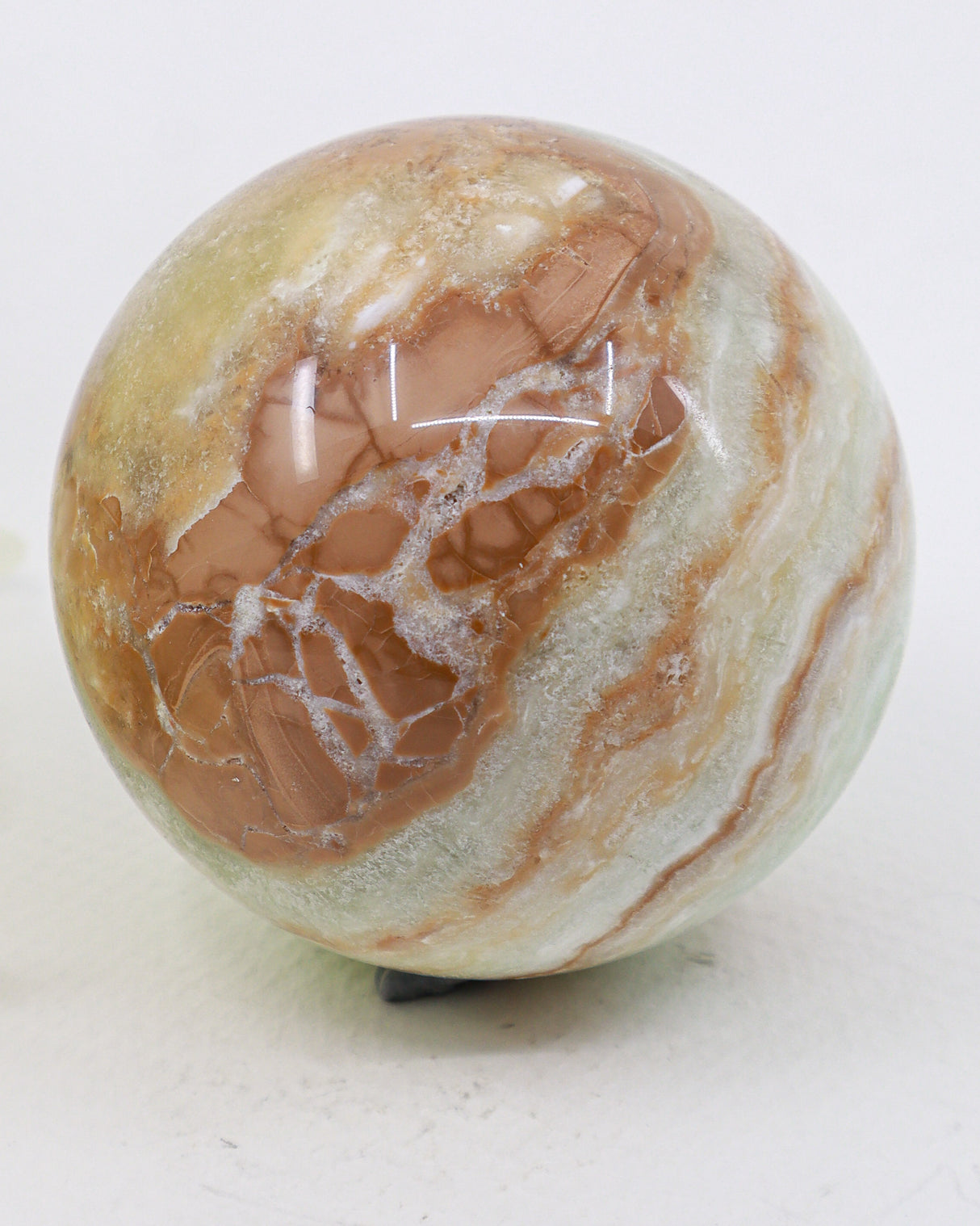 Caribbean Calcite Sphere – Ocean Dreaming | 443g