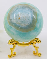 Caribbean Calcite Sphere – Sea of Serenity | 339g