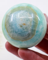 Caribbean Calcite Sphere – Sea of Serenity | 339g