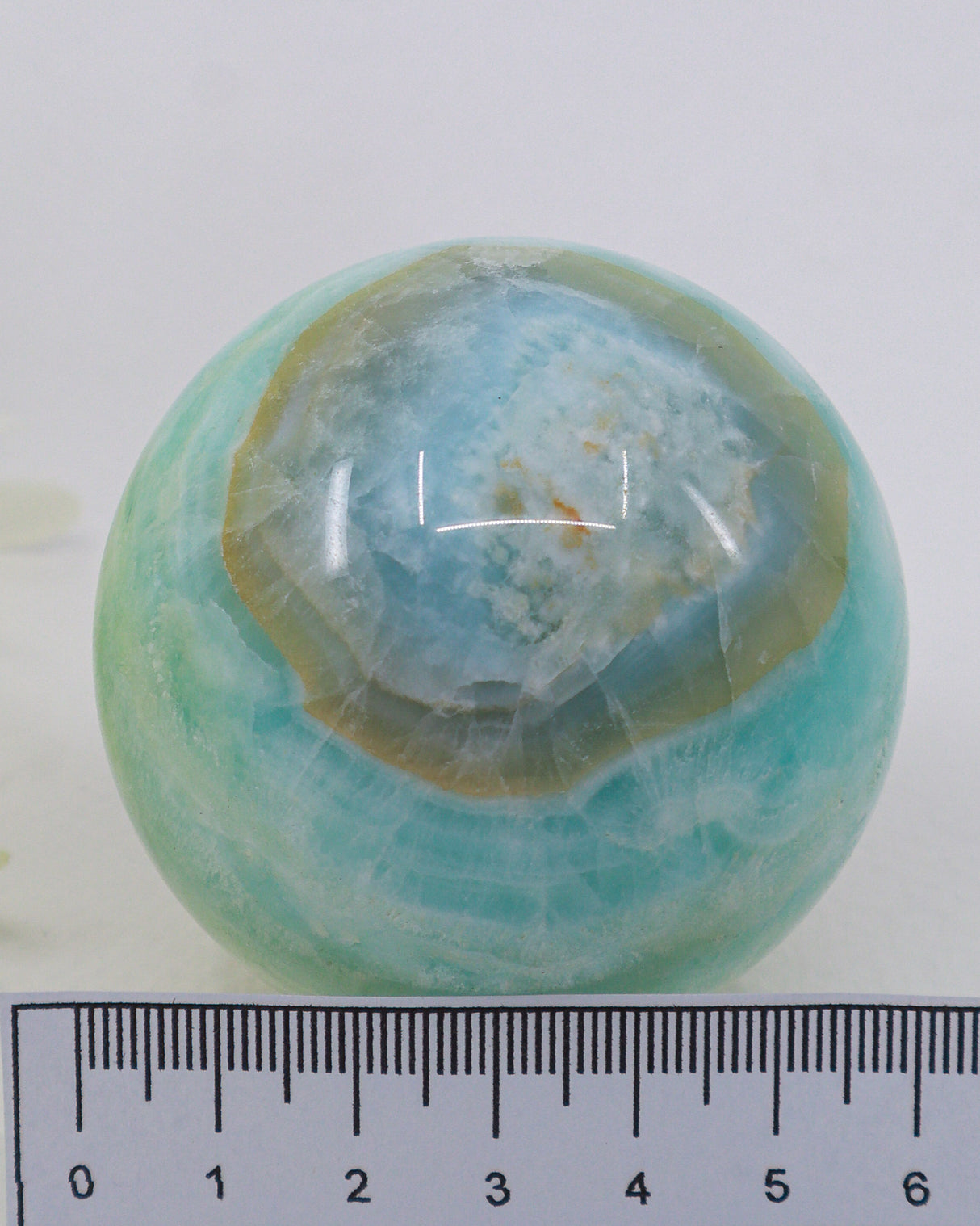 Caribbean Calcite Sphere – Sea of Serenity | 339g