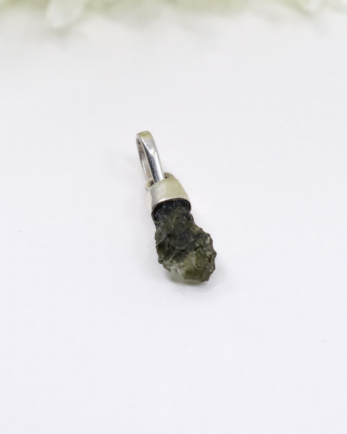 Moldavite Pendant | 1.22g | Spiritual Awakening & Transformation