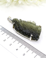 Moldavite Pendant | 7.78g | Soul Awakening & Cosmic Evolution