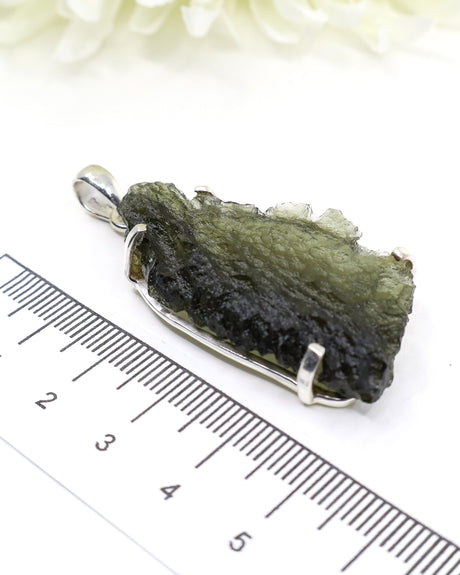 Moldavite Pendant | 7.78g | Soul Awakening & Cosmic Evolution