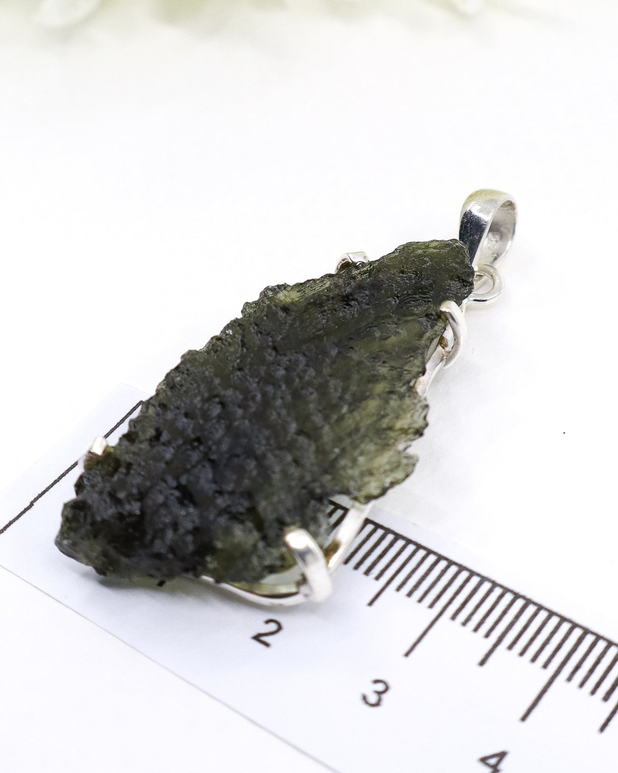 Moldavite Pendant | 7.78g | Soul Awakening & Cosmic Evolution
