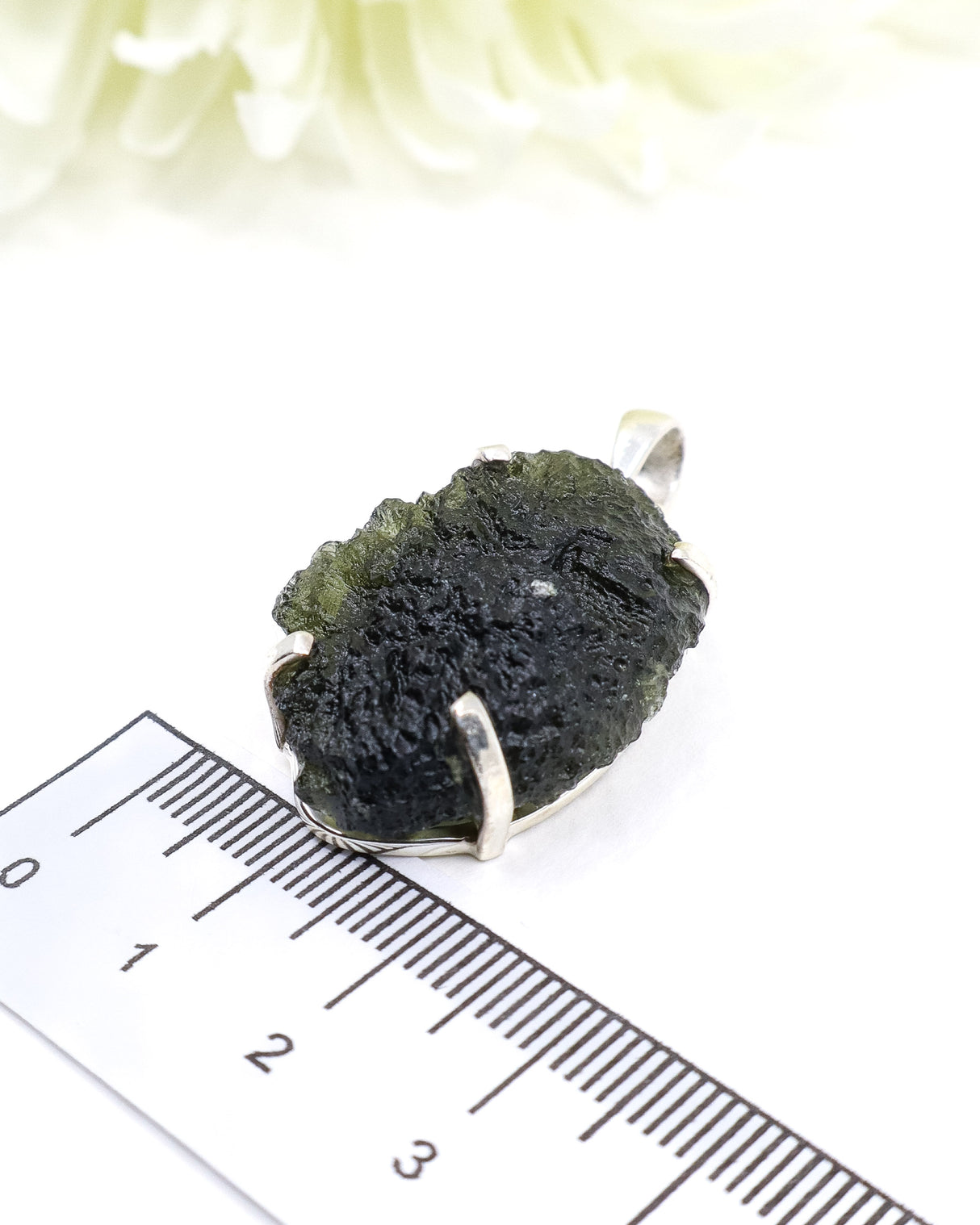 Moldavite Pendant | 7.78g | Spiritual Transformation & Higher Awakening