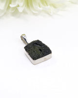 Moldavite Pendant | 3.36g |Divine Guidance & Spiritual Awakening