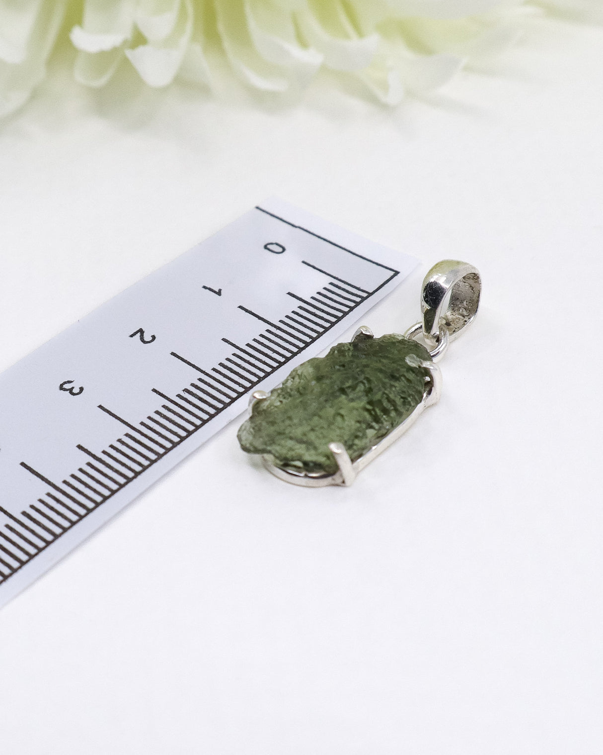 Moldavite Pendant | 2.28g | Spiritual Growth & Soul Transformation