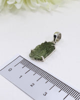 Moldavite Pendant | 2.28g | Spiritual Growth & Soul Transformation