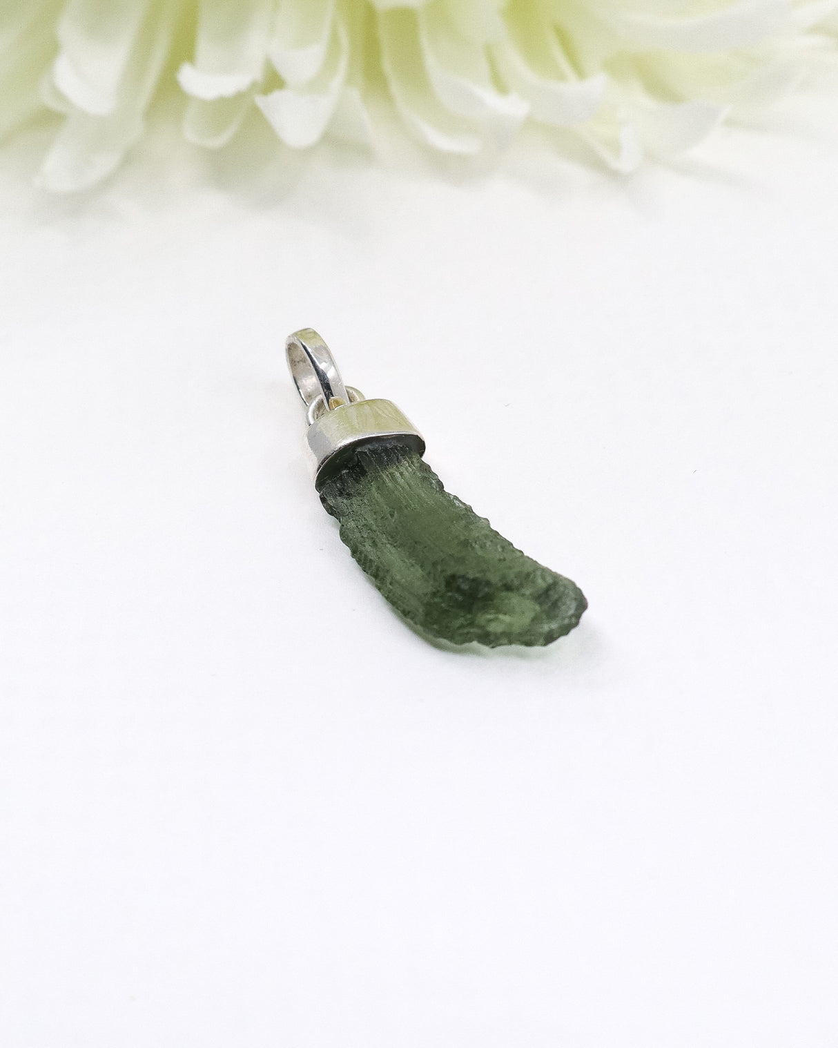 Moldavite Pendant | 2.10g | Cosmic Transformation & Higher Consciousness