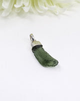 Moldavite Pendant | 2.10g | Cosmic Transformation & Higher Consciousness