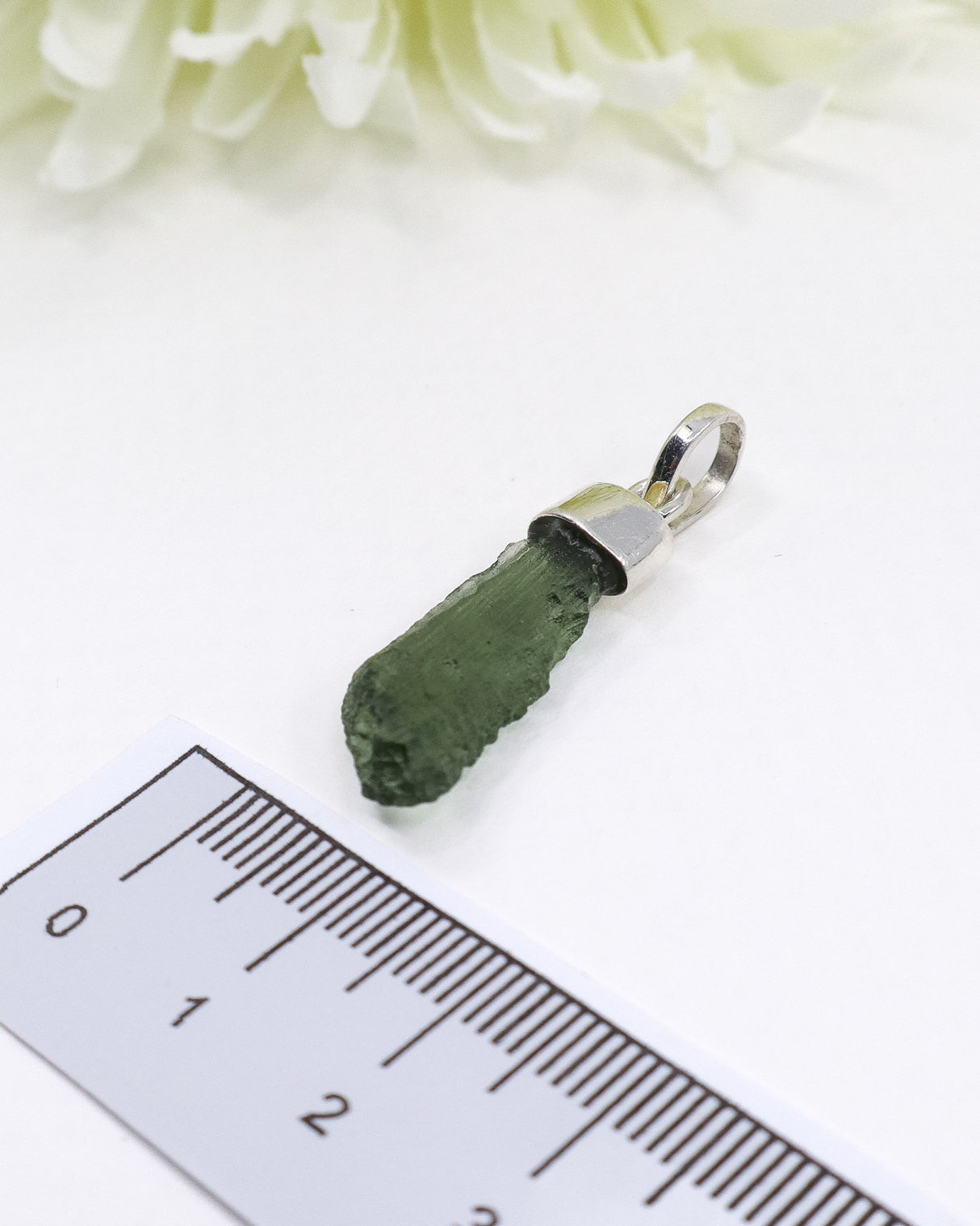 Moldavite Pendant | 2.10g | Cosmic Transformation & Higher Consciousness