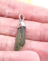 Moldavite Pendant | 2.10g | Cosmic Transformation & Higher Consciousness