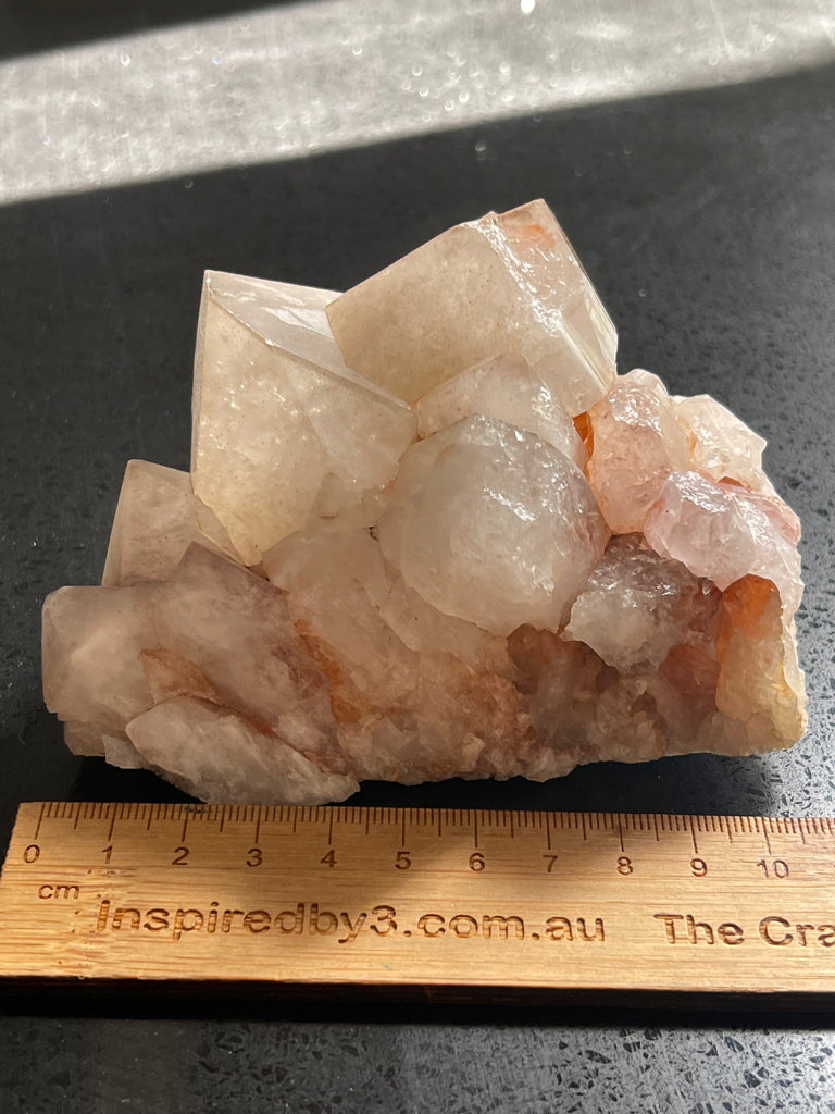 Clear Quartz with Hematite Dusting Australian #11 491g - Master Healer