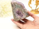 Amethyst Cluster with Natural Banding | 13cm | 777g | Protection & Spiritual Depth