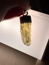 Moldavite Silver Pendant #2 1.52g- Transformation & Protection