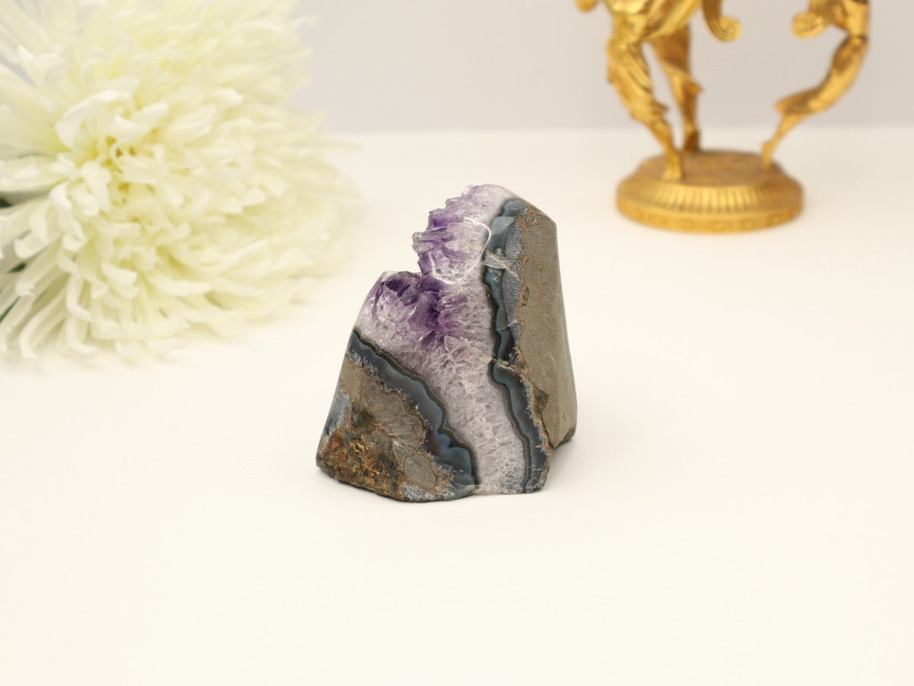 Amethyst Geode Cave | 8.5cm | 394g | Protection & Intuition