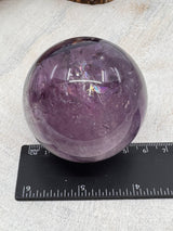 Amethyst Sphere 6cm – Calming Energy for Clarity, Focus & Inner Strength