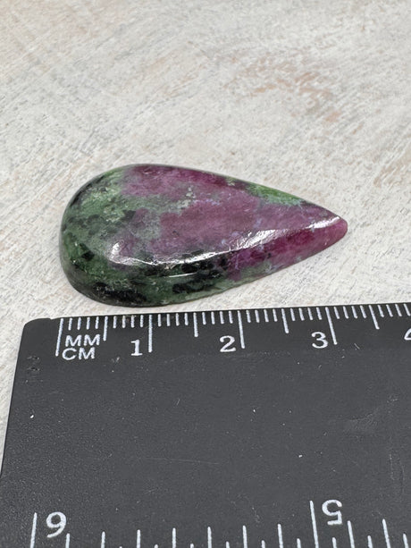 Ruby Zoisite Cabochon| Jewellery & Healing Stone of Vitality