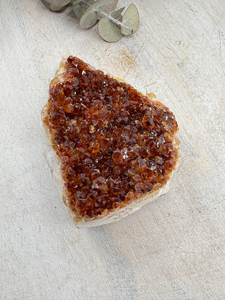 Citrine cluster #8 – golden yellow crystal for radiance, motivation and abundance – Inspired By 3 Crystals Australia.