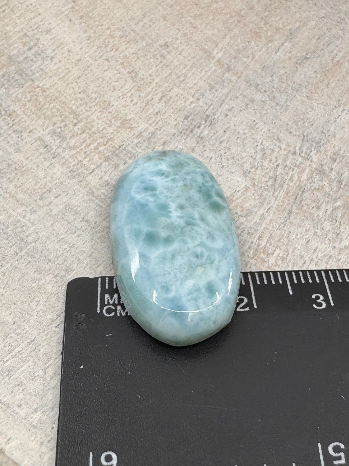 Larimar Cabochon | Ocean Blue Crystals for Jewellery & Craft