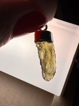 Moldavite Silver Pendant #2 1.52g- Transformation & Protection