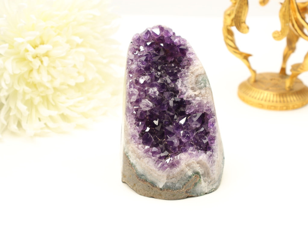 Amethyst Cluster with Natural Banding | 13cm | 777g | Protection & Spiritual Depth